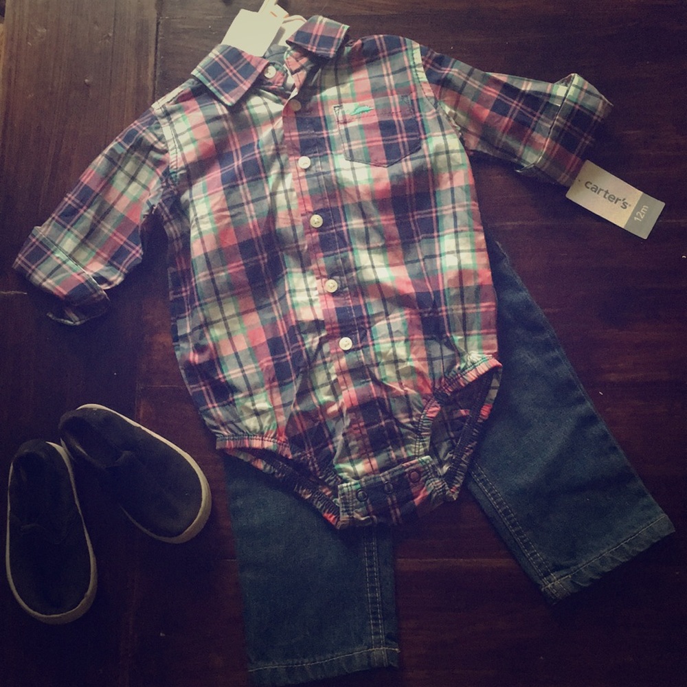12 month Bodysuit with pants